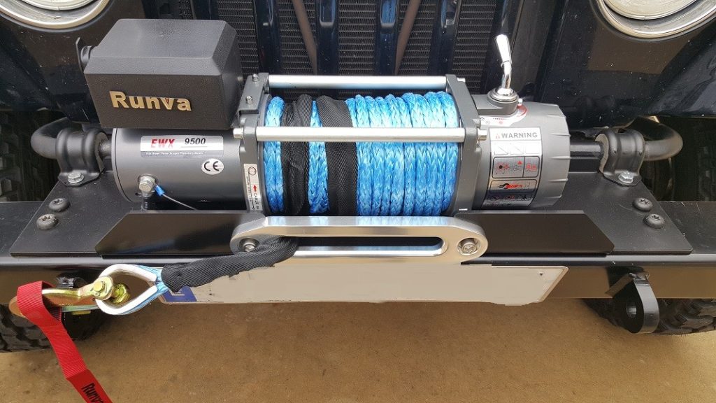 Soporte winch Jeep Wrangler TJ Sierra Overland, S.L.